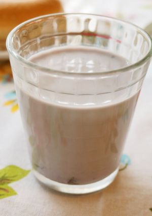 朝食に☆ブルーベリー牛乳-レシピのメイン写真