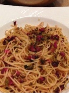 簡単☆シンプル☆つけものパスタ-レシピのメイン写真