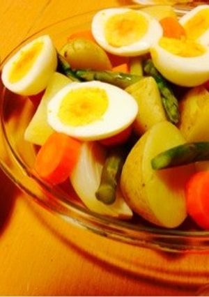 簡単！春野菜のホットサラダ-レシピのメイン写真