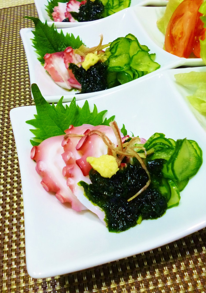 旬の生海苔　酢の物-レシピのメイン写真