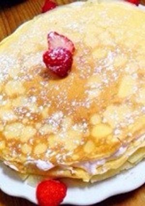 モチモチっ♪ いちごミルクレープ♪-レシピのメイン写真