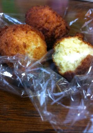 揚げ物の余った卵で超☆簡単ドーナツ-レシピのメイン写真