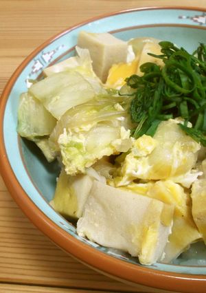 ヘルシー♪高野豆腐で親子丼風どんぶり-レシピのメイン写真