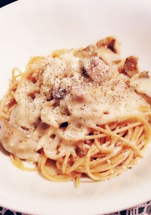 アーティーチョークとポルチーニのパスタ♡-レシピのメイン写真