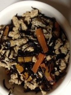 アレンジ簡単!鶏ひき肉とひじきの煮物-レシピのメイン写真