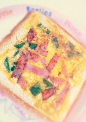 エッグトースト♡-レシピのメイン写真