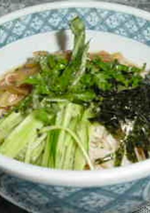 冷やしナスそうめん-レシピのメイン写真
