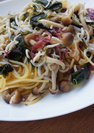 5種類の海藻が入った、さっぱりパスタ-レシピのメイン写真