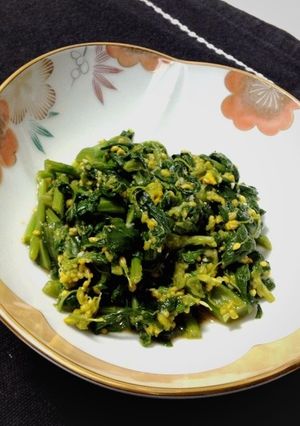 超簡単‼菜の花のわさび和え-レシピのメイン写真