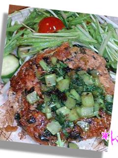 大根の葉入り豆腐ハンバーグ-レシピのメイン写真