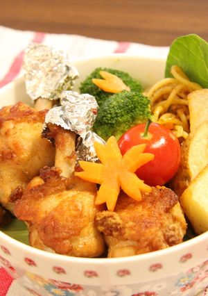 子供クリスマス会☆チューリップチキン弁当-レシピのメイン写真