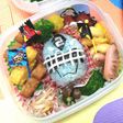 キャラ弁?!トッキュウ2号おにぎり弁当