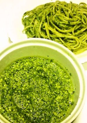 ☺ほうれん草で簡単♪ジェノベーゼソース☺-レシピのメイン写真