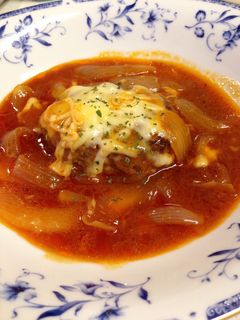 とろ〜りチーズの煮込みハンバーグソース-レシピのメイン写真