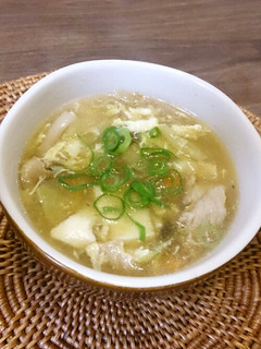 風邪予防にも!余った野菜で中華スープ-レシピのメイン写真
