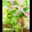 春キャベツとしらすとカニカマのサラダ!!