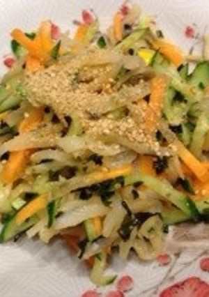マクロビ 切り干し大根のサラダ-レシピのメイン写真