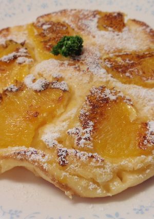 オレンジホットケーキ-レシピのメイン写真