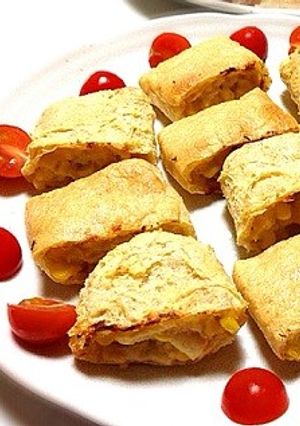味付け里芋で簡単きつね焼き-レシピのメイン写真