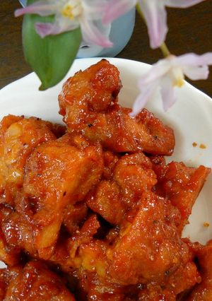 ✿鶏唐揚げ✿の甘酢ケチャップ味-レシピのメイン写真