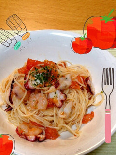 簡単!マジックソルトで冷製パスタ-レシピのメイン写真