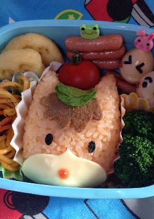ゆるキャラ！ ぐんまちゃん弁当♡-レシピのメイン写真