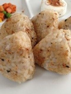 フライパンで簡単焼きおにぎり♩-レシピのメイン写真