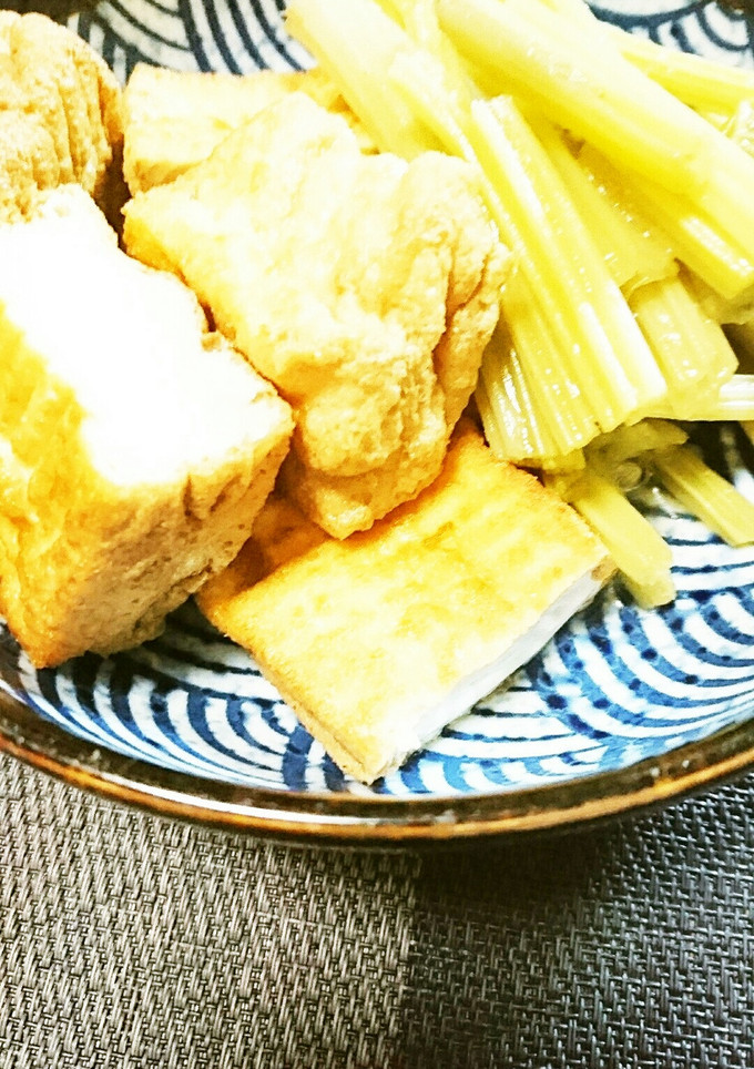 若ごぼうと厚揚げの煮物-レシピのメイン写真