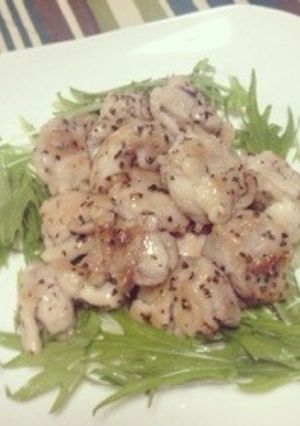 さっぱりレモンチキン バジル風味-レシピのメイン写真