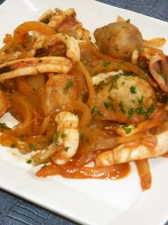 イカと里芋のトマトソース煮✿-レシピのメイン写真