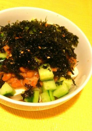 ダイエット！簡単ヘルシー納豆腐♬-レシピのメイン写真