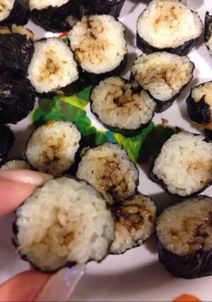 離乳食後期に。ミニミニ巻き寿司。細巻き-レシピのメイン写真
