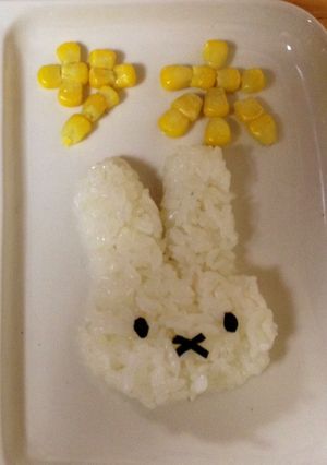 ミッフィー☆キャラご飯-レシピのメイン写真