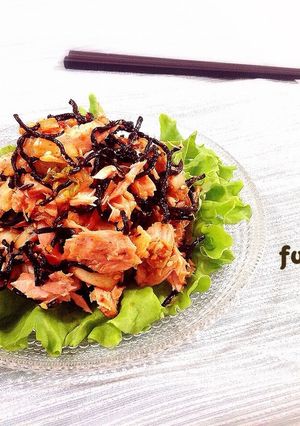 ツナキムチの韓国風ひじきサラダ-レシピのメイン写真