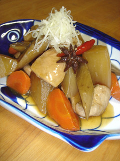 根菜と豚肉の八角煮-レシピのメイン写真