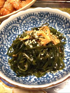 切り昆布と油揚げの炒め煮〜✨-レシピのメイン写真