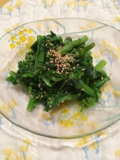 菜の花の簡単和え-レシピのメイン写真