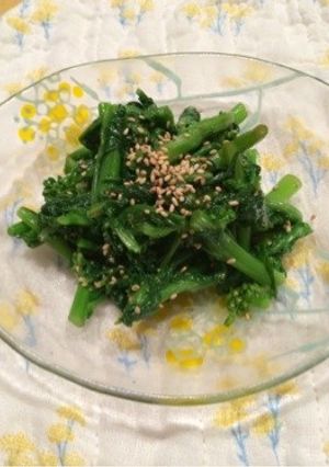 菜の花の簡単和え-レシピのメイン写真
