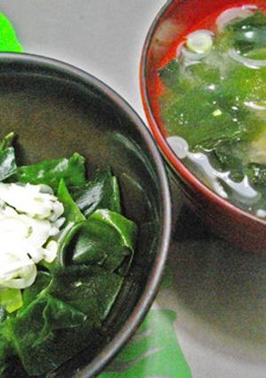 超簡単！　ワカメの味噌汁-レシピのメイン写真