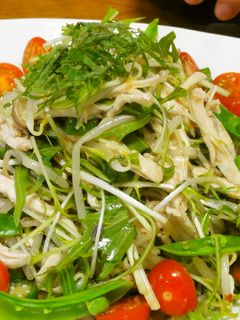 タップリ野菜と茹で鶏の和え物-レシピのメイン写真