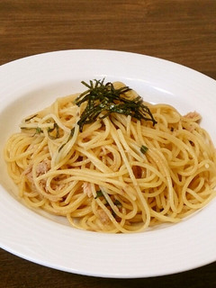 簡単!ツナと大葉のパスタ-レシピのメイン写真