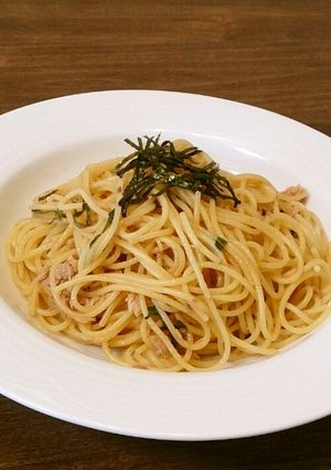 簡単！ツナと大葉のパスタ-レシピのメイン写真