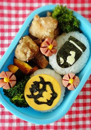 キャラ弁＊スーパーマリオ キラー大砲弁当-レシピのメイン写真