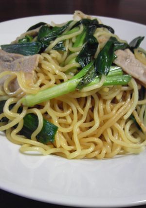 旨すぎる☆豚ニラ中華焼きそば-レシピのメイン写真