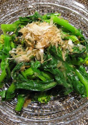 菜の花のおひたし　青じそドレッシング風味-レシピのメイン写真