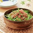 水菜とベーコンのシャキっとサラダ