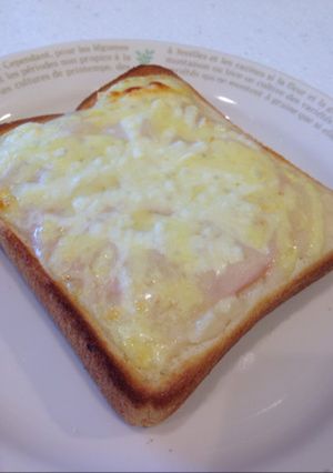 朝食にとーっても簡単クロックムッシュ-レシピのメイン写真