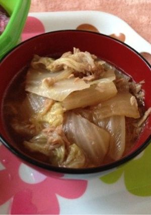 白菜と鯖缶のクタクタ煮-レシピのメイン写真