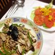 きのこと豚肉のバター醤油パスタ