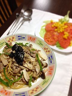 きのこと豚肉のバター醤油パスタ-レシピのメイン写真